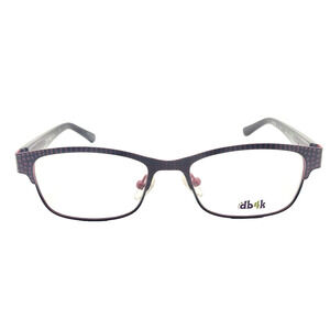 DB4K SPOT ON C1 PURPLE KIDS EYEGLASSES FRAMES 48-16-130